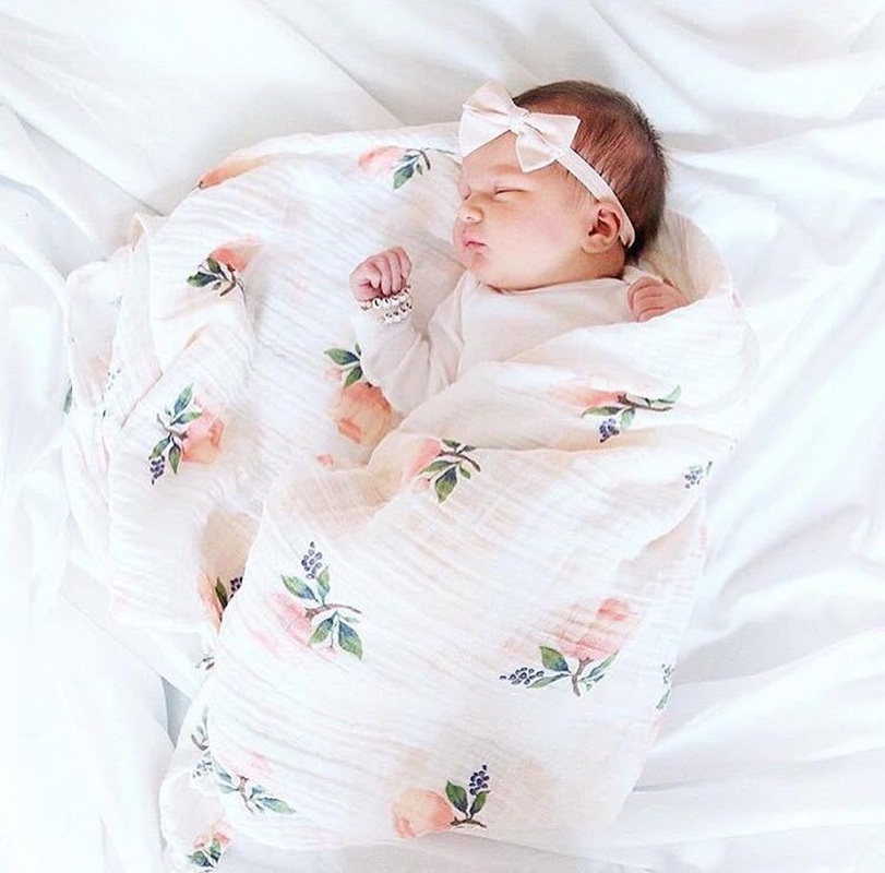 Home Textiles Blanket - Gül 120x120cm %70 Bambu %30 Pamuk