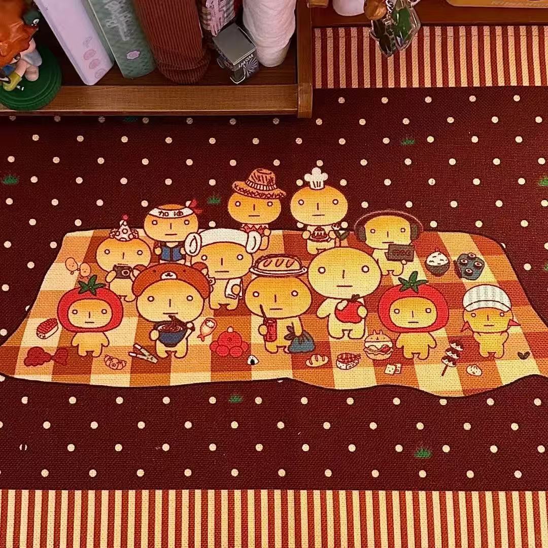 Japanese Home Textiles - Japon Antik Masa Örtüsü Ins Tarzı