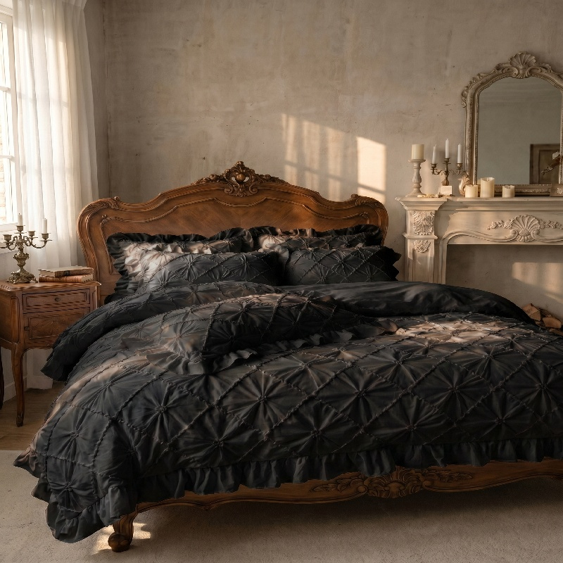 3 Parça Beyaz Fırfırlı Nevresi - Duvet Insert White incelemesi ve fiyatı