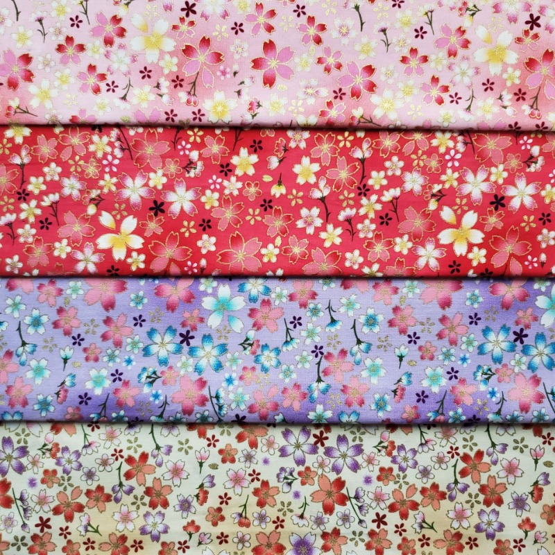 Pamuk Altın Folyo Baskılı Kuma - Japanese Home Textiles incelemesi ve fiyatı