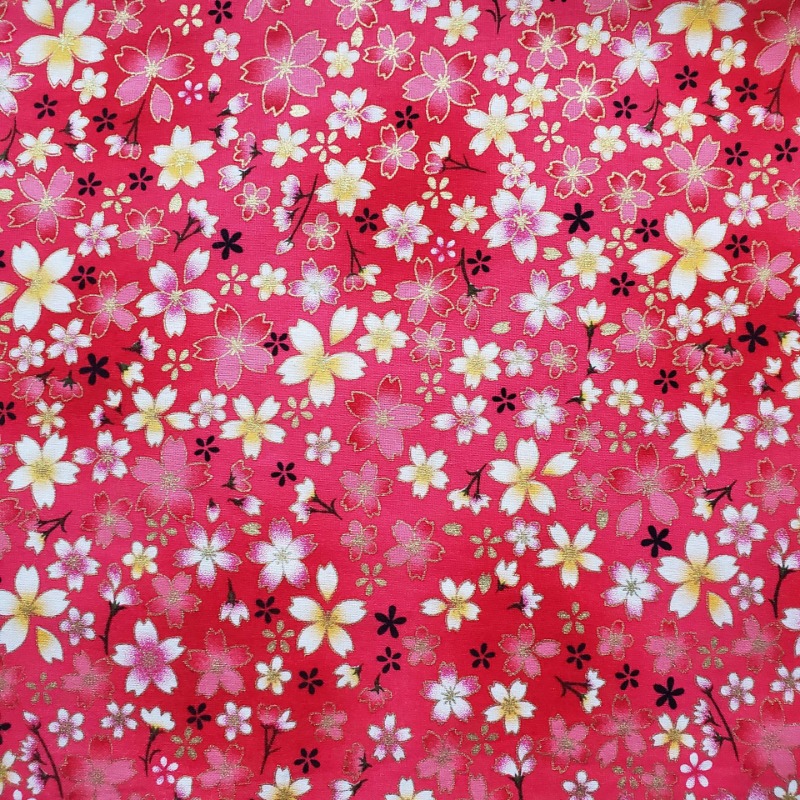 Pamuk Altın Folyo Baskılı Kuma - Japanese Home Textiles incelemesi ve fiyatı
