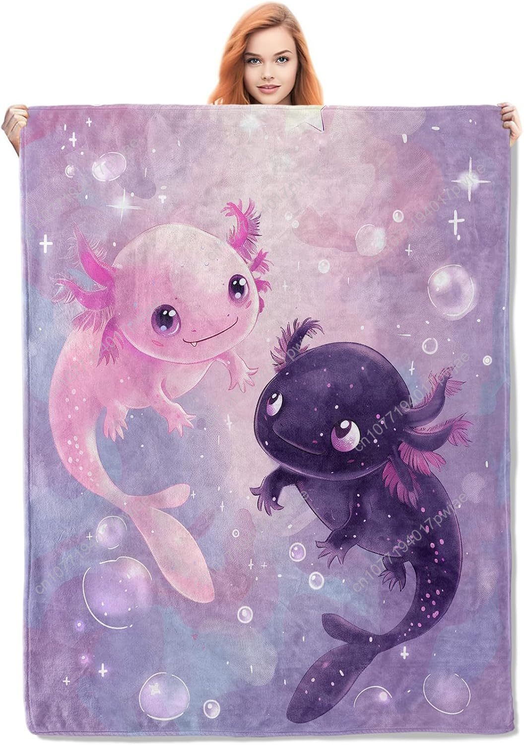Axolotl Battaniyesi Sevimli Ax - Home Textiles Blanket incelemesi ve fiyatı