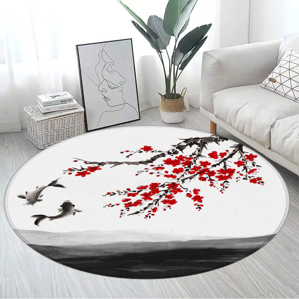 Japon Koi ve Kiraz Çiçeği Yuva - Japanese Home Textiles incelemesi ve fiyatı