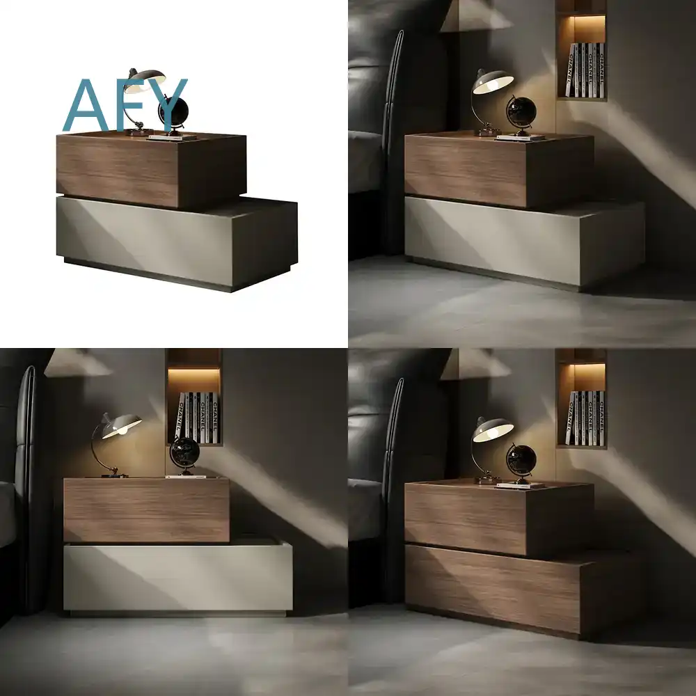 Yaratıcı Masif Ahşap Komodin Y - Muji Home Storage incelemesi ve fiyatı