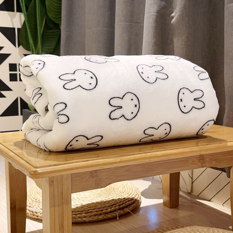 Kawaii Miffy Battaniye Flanel  - Home Textiles Blanket incelemesi ve fiyatı