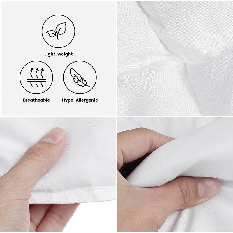 100% beyaz kaz aşağı yorgan iç - Duvet Insert White incelemesi ve fiyatı
