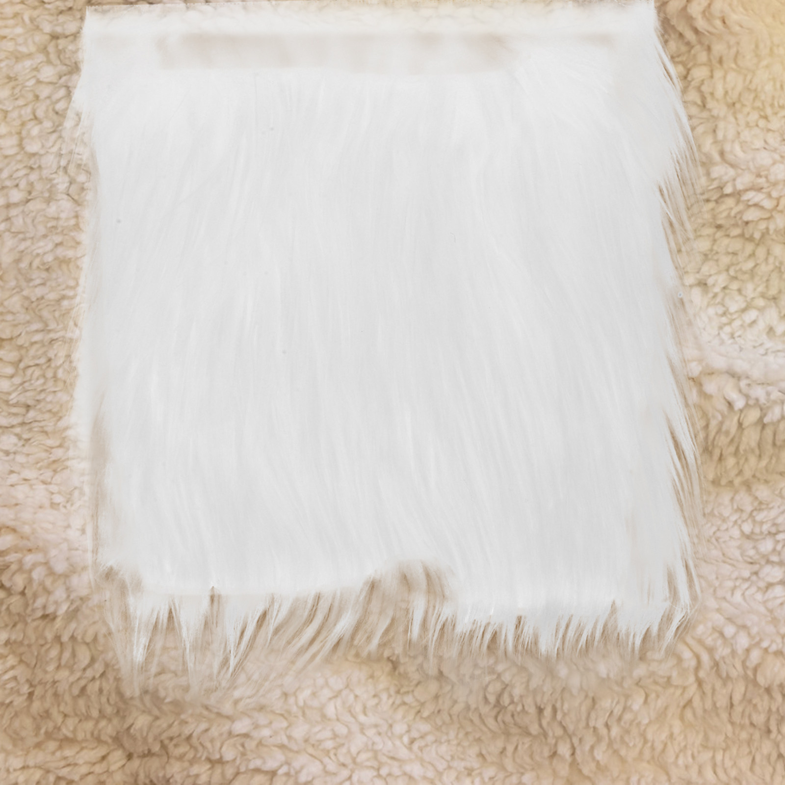 2 adet kare uzun saç suni kuma - Home Textiles And Decor incelemesi ve fiyatı