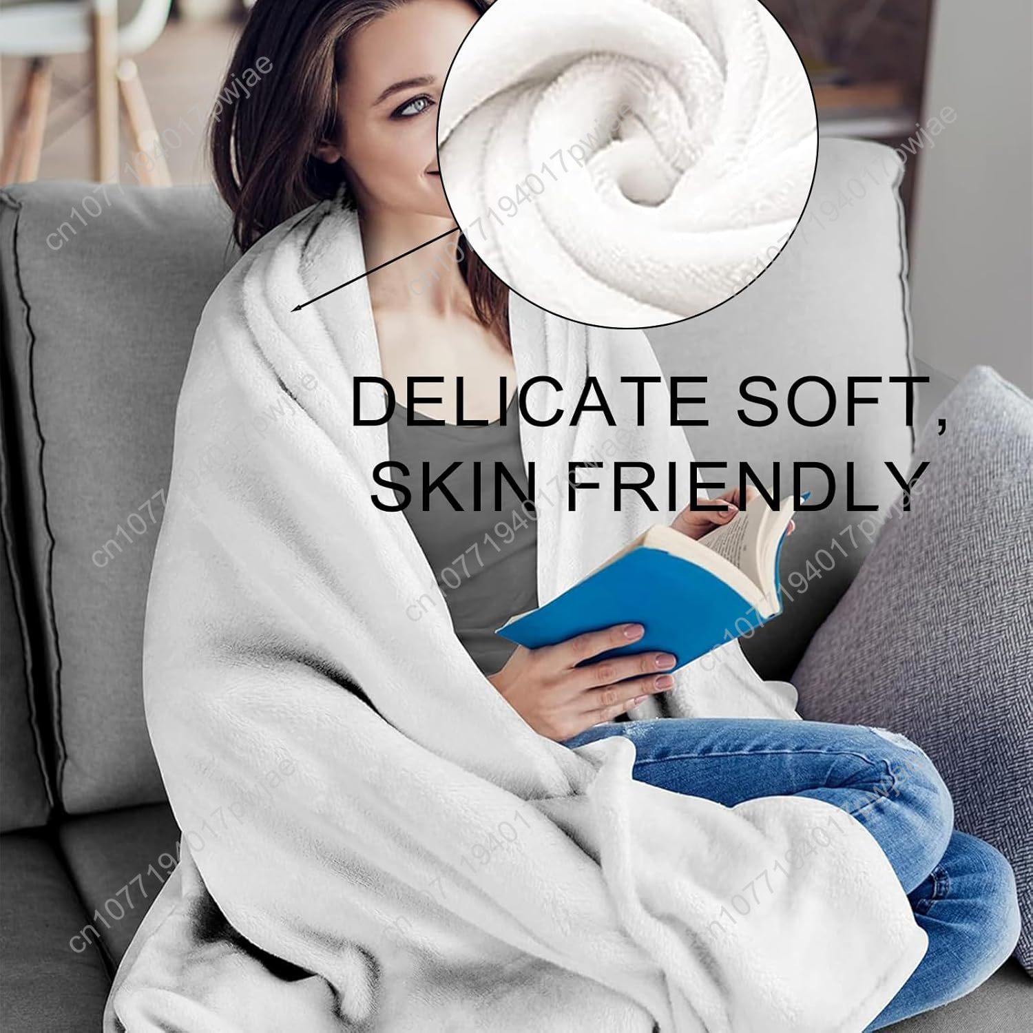 Komik Kedi Battaniyesi Kadınla - Home Textiles Blanket incelemesi ve fiyatı