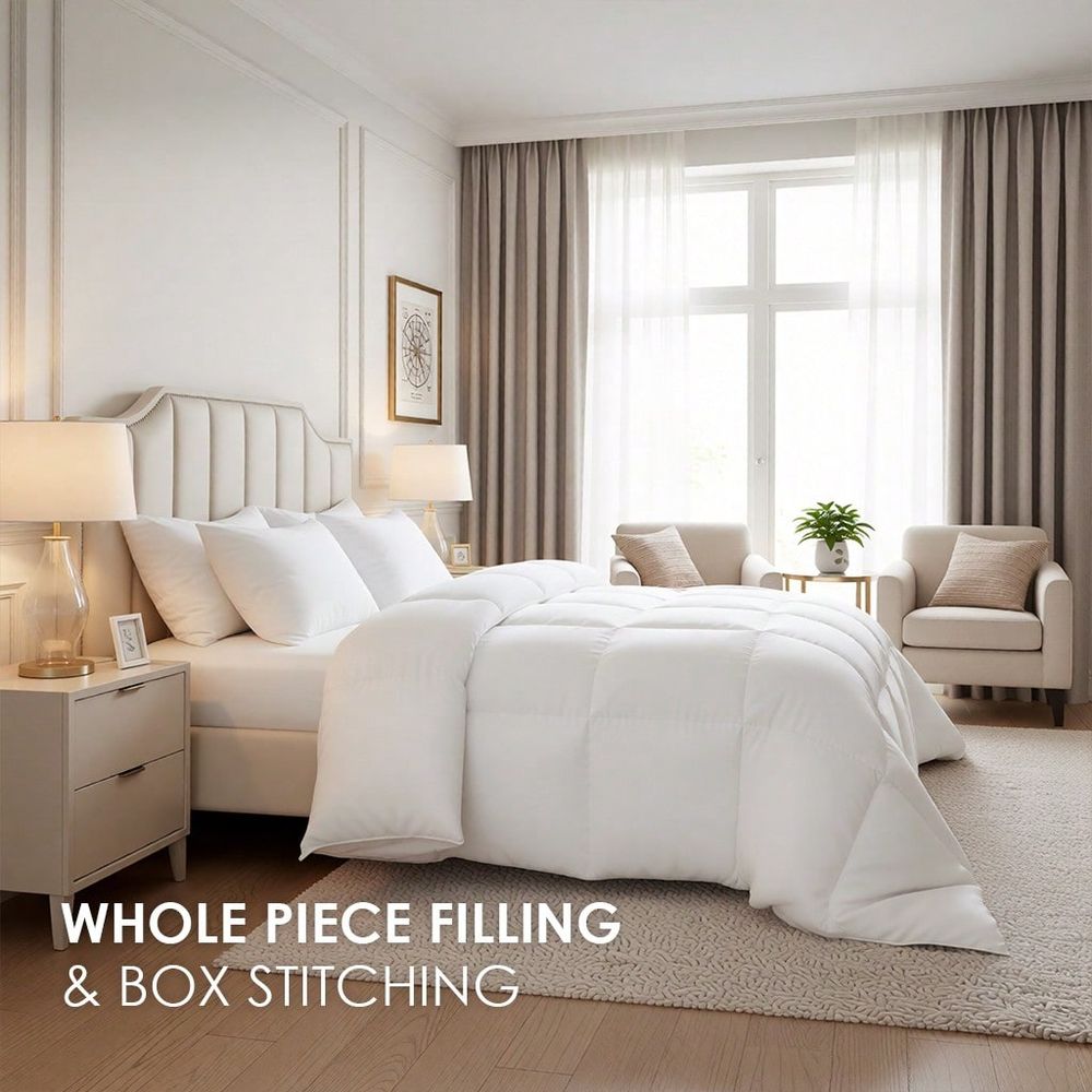Dört Mevsim Parlak Beyaz Gingh - Duvet Insert White incelemesi ve fiyatı