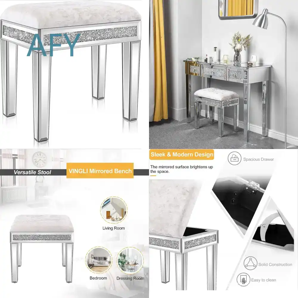 Döşemeli Kadife Aynalı Makyaj  - Muji Home Storage incelemesi ve fiyatı