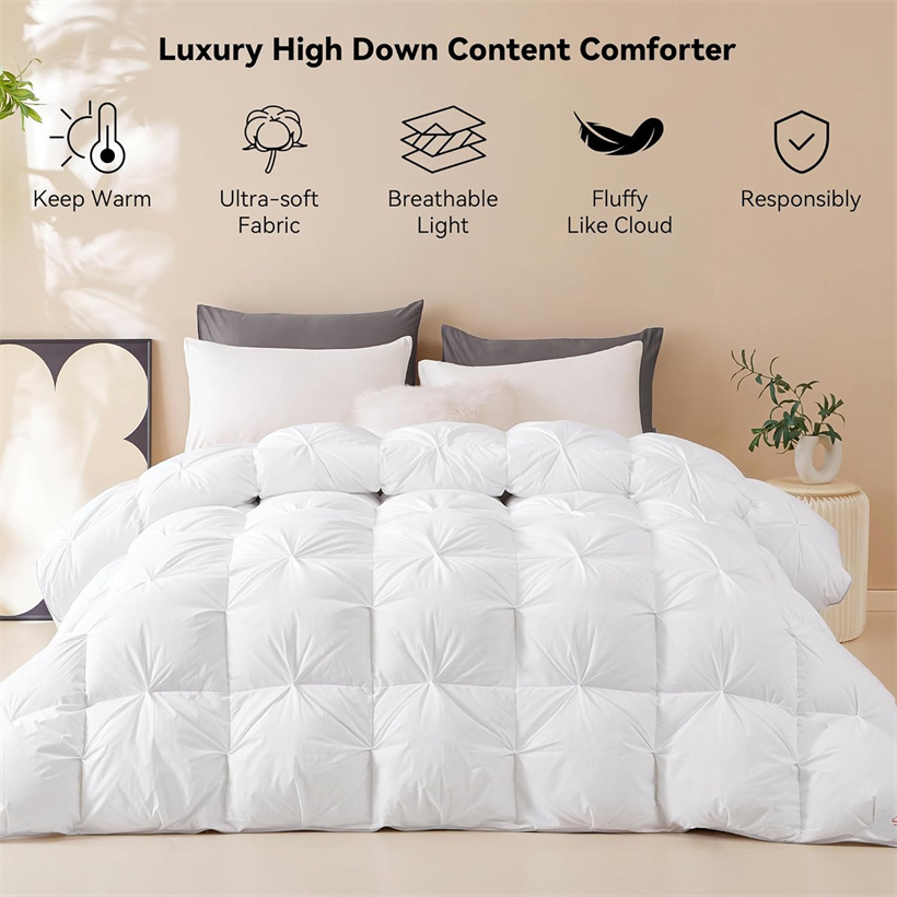 Üst Düzey Beyaz Kaz Tüyü Yorga - Duvet Insert White incelemesi ve fiyatı